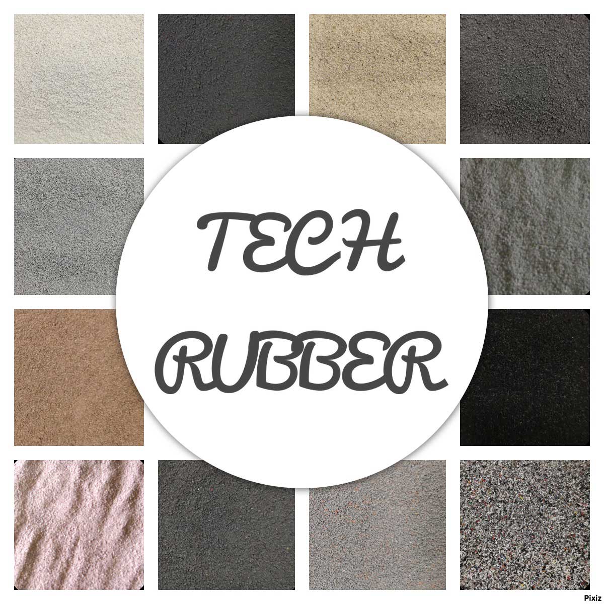 all rubber powder range production